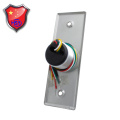 Stainless steel panel to touch push switch door release access control exit button